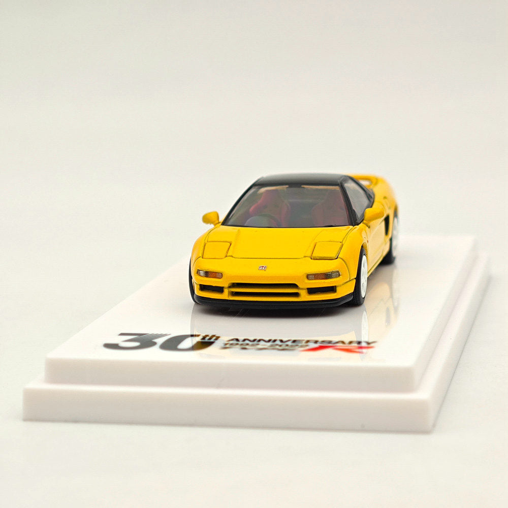 1/64 Scale Honda NSX NA1 Type R 1994 Diecast Model Car with Engine Display - 30th Anniversary Limited Edition Collectible for Car Enthusiasts | Perfect for Display Cases, Model Car Collections, and Gift Giving