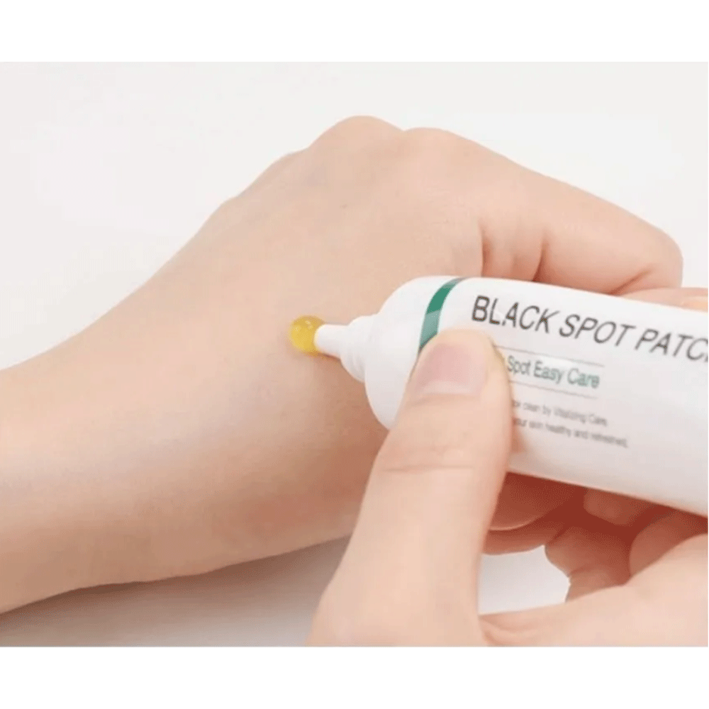 CELLBN Blemish Spot Cream & Black Spot Patch Set - Acne Treatment for Face, Dark Spot Remover for Clear Skin - Perfect for Daily Skincare Routine & Overnight Repair