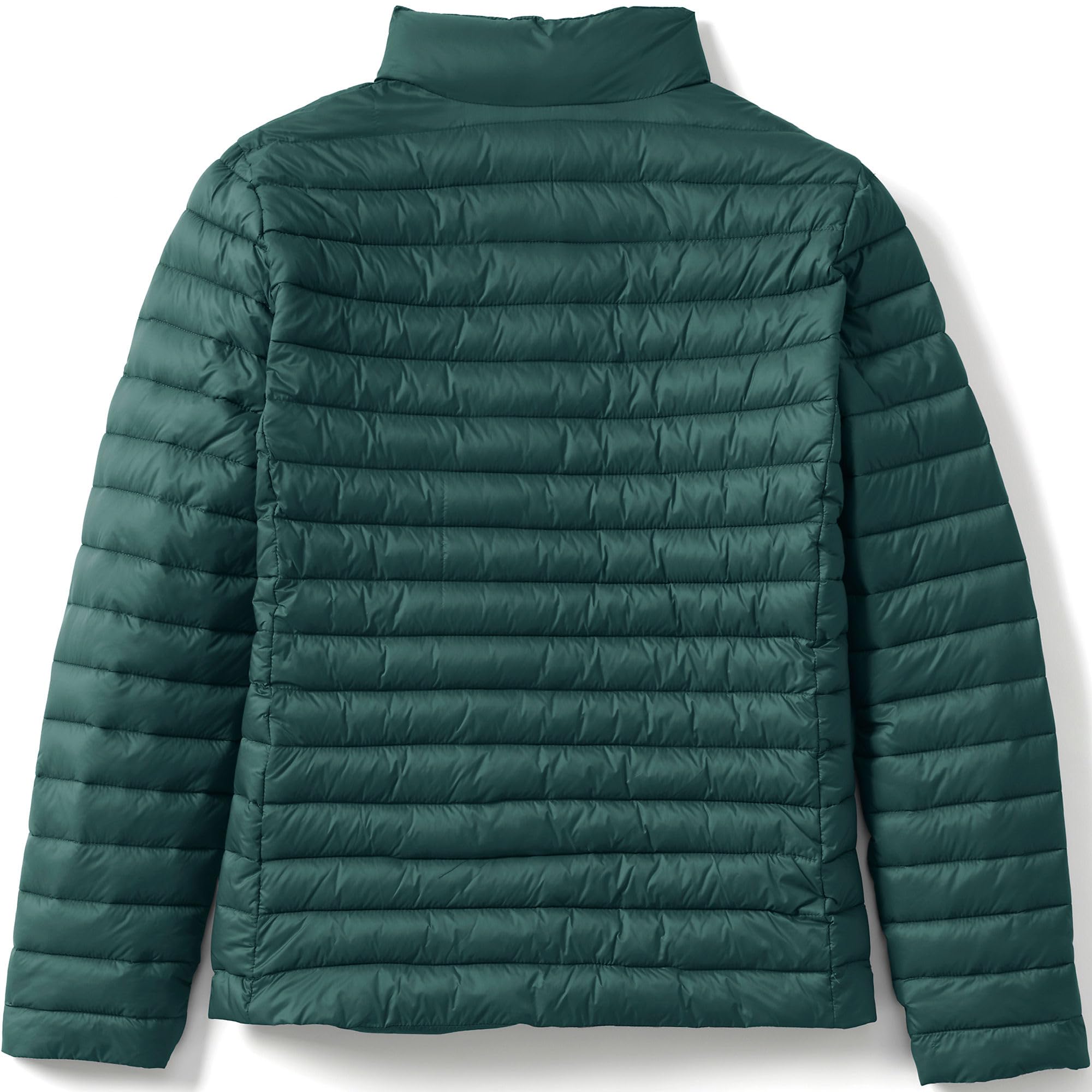 Lands' End Women's ThermoPlume Jacket - Insulated School Uniform Coat for Cold Weather | Perfect for Winter Classrooms & Outdoor Activities