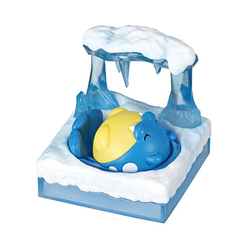 Pokemon World Frozen Snow Field Re-Ment 2 Inch Mini Figure - Cute Collectible Toy for Display, Gift, or Anime Collection (Perfect for Home Decor, Office Desk, or Pokemon Fan Gifts)