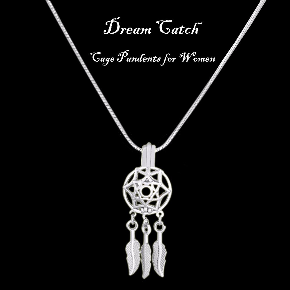 10PCS White Gold Plated Pearl Pendant Necklace for Women - Jewelry Making & Aromatherapy