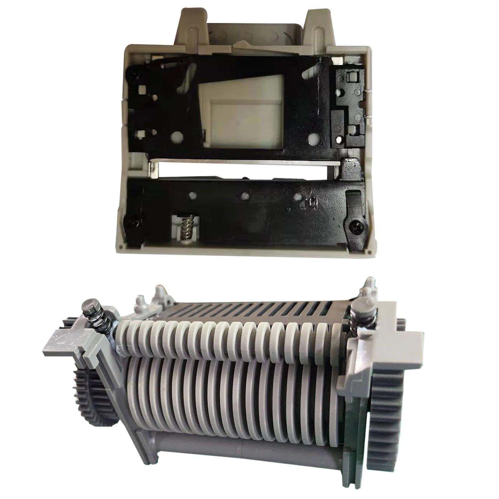 Automatic Tape Dispenser Replacement Parts - 200# Blade Box & 500# Tape Out Wheel Set (Silicone Material) for Packaging, Shipping, and Warehouse Use