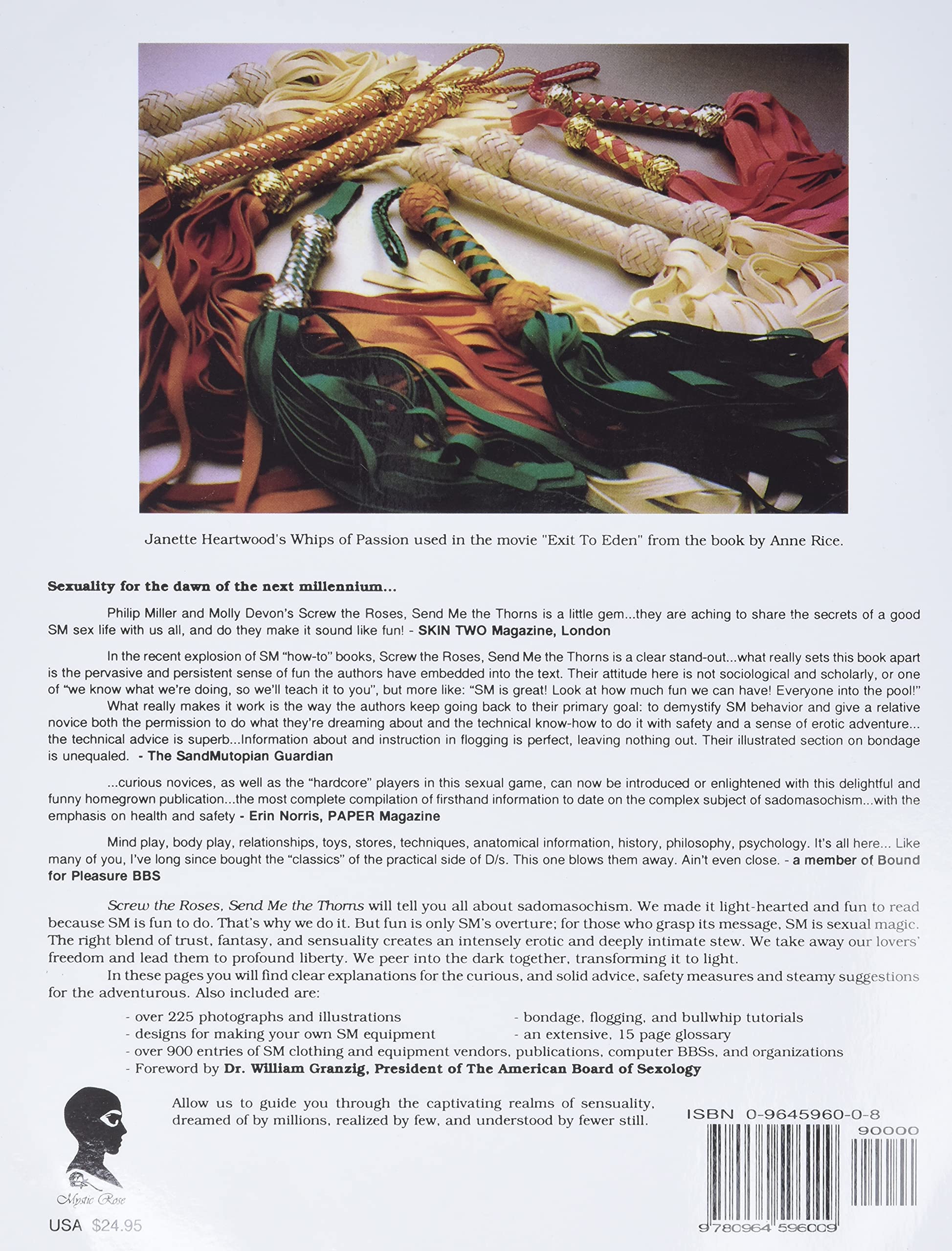 Screw the Roses, Send Me the Thorns: The Romance and Sexual Sorcery of Sadomasochism - BDSM Guide for Couples & Kink Enthusiasts | Explore Power Dynamics & Sensual Play