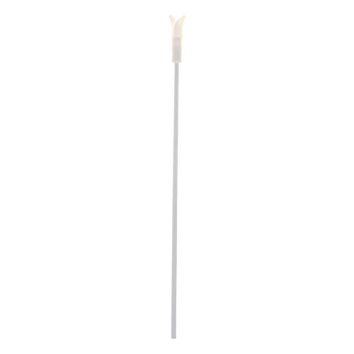 Flameer 400mm PTFE Lab Mixer Stirrer Shaft with Foldable 80mm Paddle - High Temperature Resistant Stirring Rod for Chemical, Paint & Food Mixing Equipment (Ideal for Laboratory, Industrial & DIY Projects)