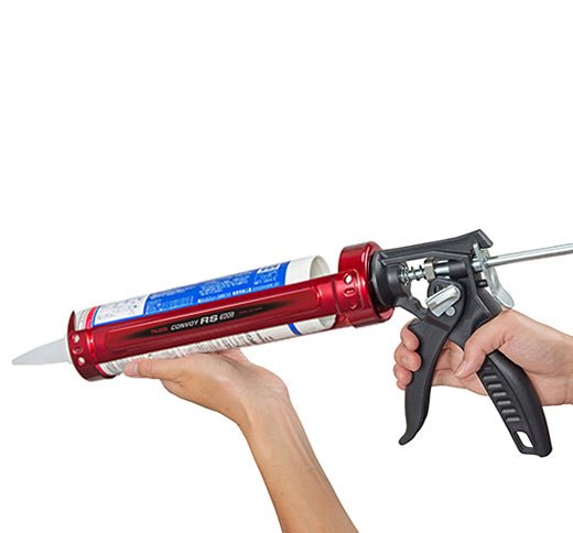 Convoy® RS Caulk Gun (6 Pack) - Heavy Duty Sealant Applicator for Construction, Home Repair & DIY Projects - Perfect for Caulking, Adhesives & Sealants