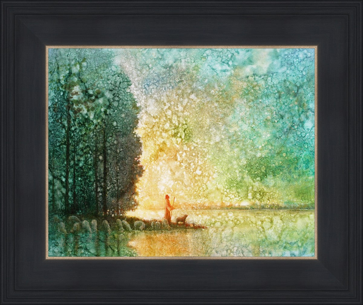 Beside Quiet Waters - Premium Home Decor for Relaxing Spaces | Perfect for Living Rooms, Bedrooms & Meditation Areas
