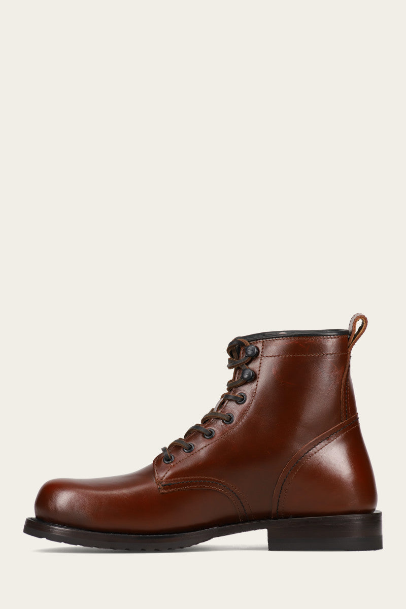 Premium Hudson Workboot Plain Toe - Durable Pre-Owned Work Boots for Men | Ideal for Construction, Landscaping & Outdoor Work
