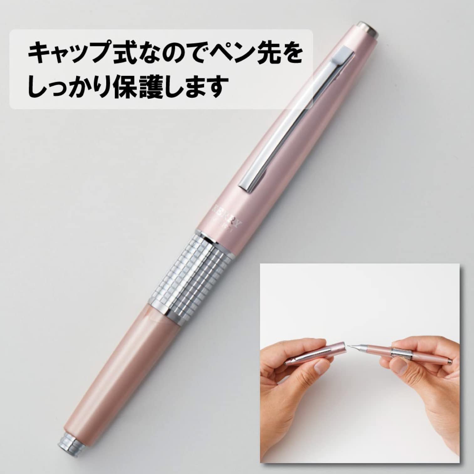 Pentel Kerry 0.5mm Mechanical Pencil - Rose Gold Body (P1035-PD) | Premium Drafting & Writing Tool for Artists, Students & Professionals | Perfect for Sketching, Note-Taking & Technical Drawing