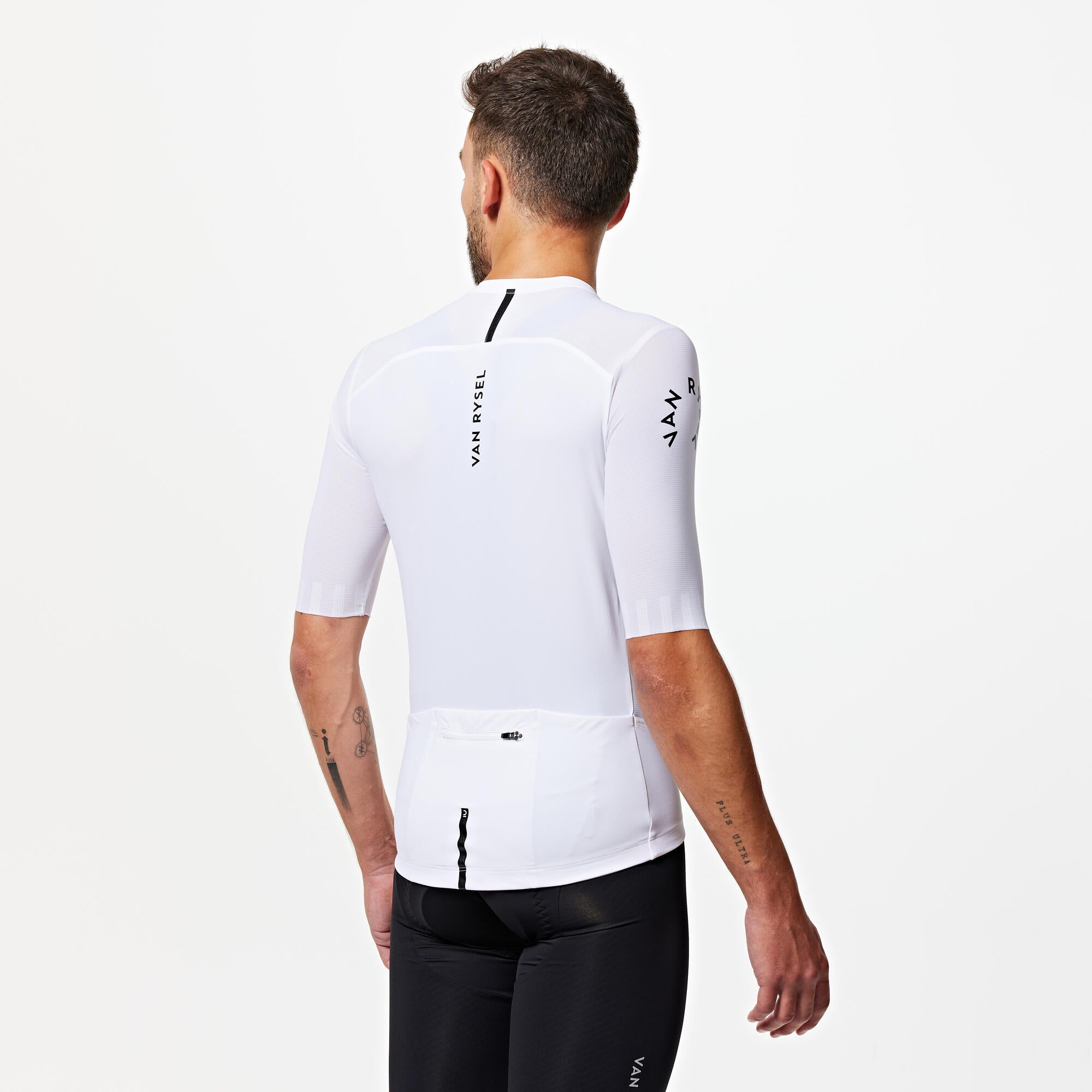 Van Rysel Unisex RCR 2 Short Sleeve Cycling Jersey - Breathable & Quick-Dry for Road Biking & Training - Perfect for Men & Women Cyclists