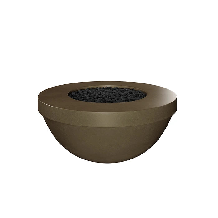 Aura Round Fire Pit - Outdoor Wood Burning Fire Pit for Backyard, Patio, and Camping | Durable Steel Design with Spark Screen | Perfect for Gatherings, S'mores, and Ambiance