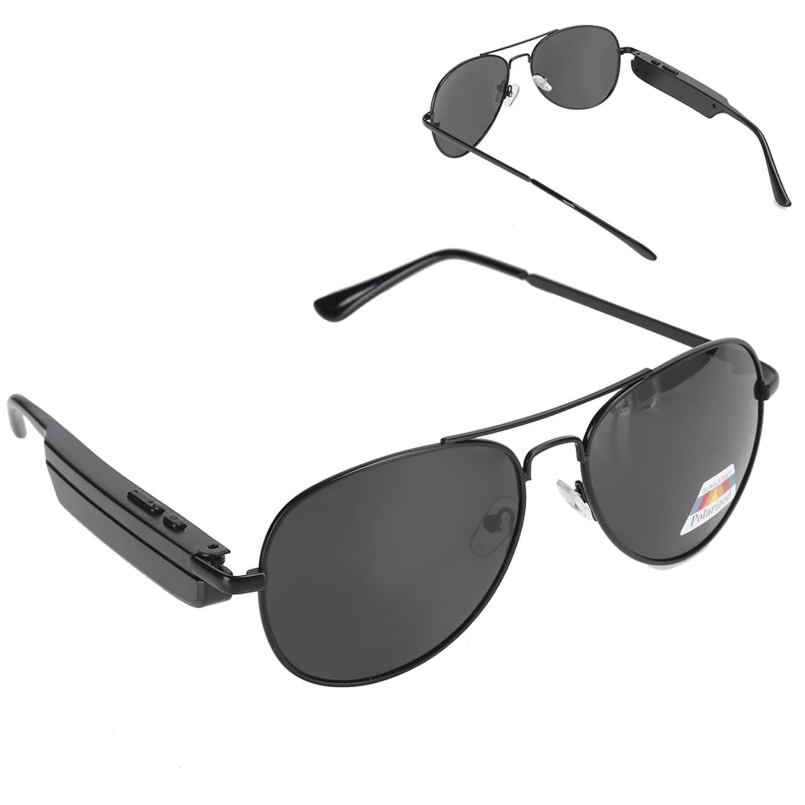 Bluetooth Smart Glasses with Polarized Lenses - Wireless Audio Sunglasses for Men & Women - Perfect for Running, Cycling, Hiking & Outdoor Activities