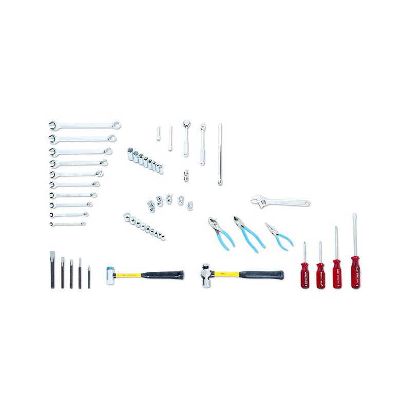 Wright Tool 171, 53-Piece Apprentice Tool Set - Complete Mechanics Tool Kit for DIY, Auto Repair & Home Improvement Projects