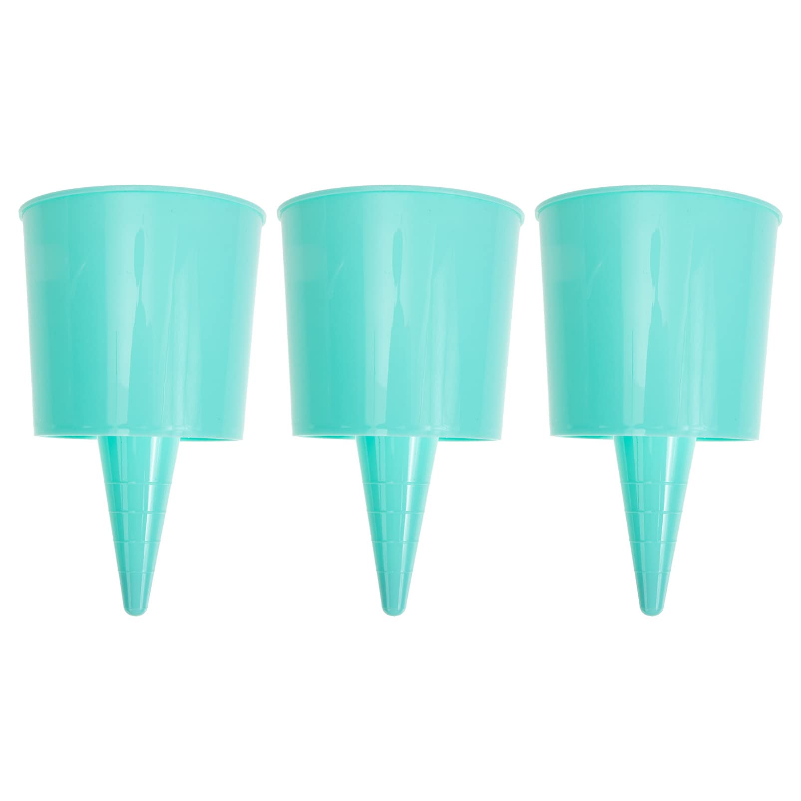 Zerodeko Beach Cup Holder - 3 Pack Multi-Functional Sand Drink Coaster for Beverages, Phone, Sunglasses & Keys | Perfect for Beach, Poolside, Picnics & Outdoor Activities