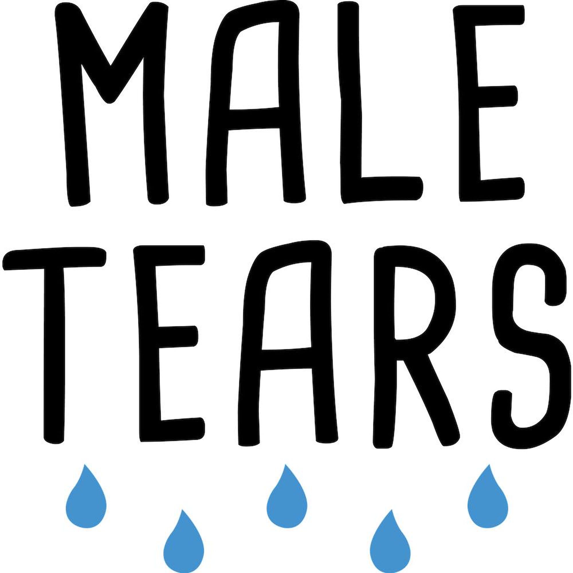 Male Tears Funny Coffee Mug - 15 oz (444 ml) Ceramic Cup for Tea & Hot Drinks - Perfect Gift for Men, Office Humor & Break Room Gifts