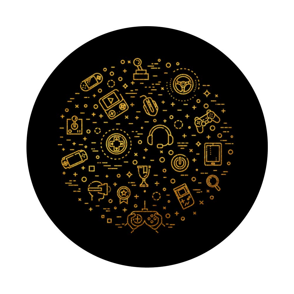 Cool Gaming Icons PopSockets - Phone Grip & Stand for Gamers | Compatible with iPhone, Android Phones & Tablets | Perfect for Gaming, Streaming & Everyday Use