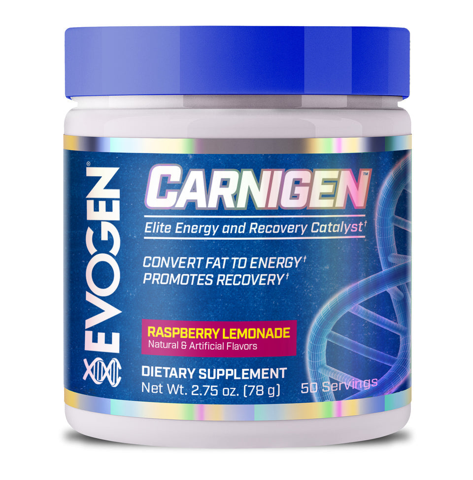 Evogen Carnigen Pre-Workout Supplement - 50 Servings for Enhanced Energy & Performance | Ideal for Gym, Fitness & Bodybuilding Training