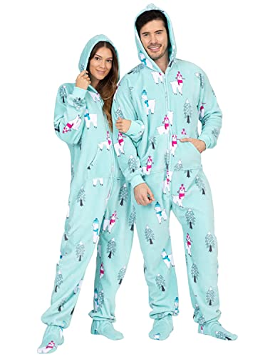 Winter Llamas