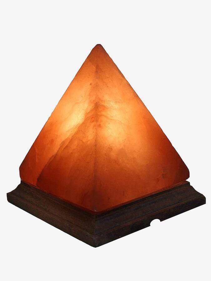 Himalayan Salt Lamp for Yoga Studio - Natural Pyramid Shape for Relaxation, Meditation & Home Decor - Perfect for Yoga, Spa, and Bedroom Ambiance