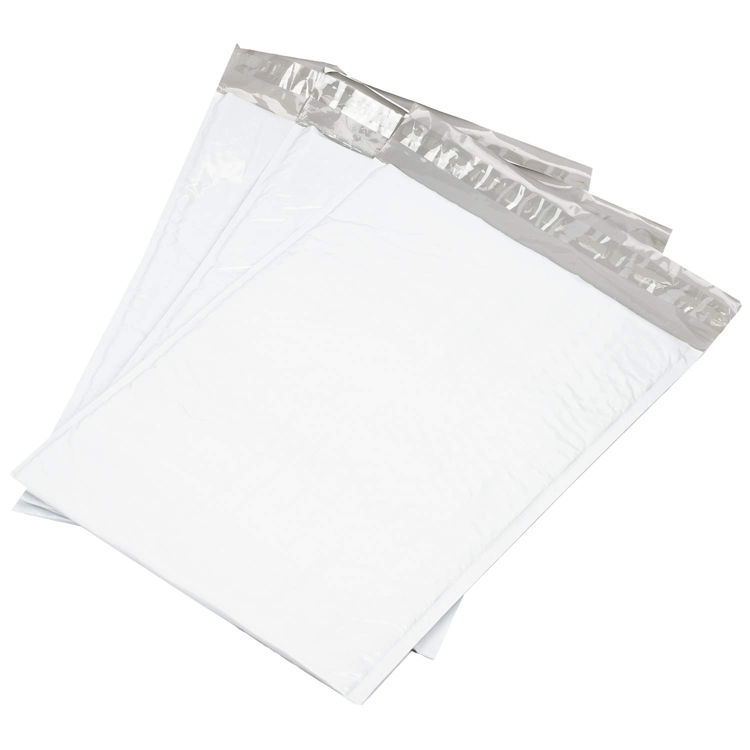 HouseLabels 9.5x14.5 Inch (Size #4) 100 Pack Durable Poly Bubble Mailers - Thick Self-Sealing Waterproof Padded Envelopes for Shipping, Mailing & Ecommerce - Perfect for Small Packages, Documents & Online Store Deliveries