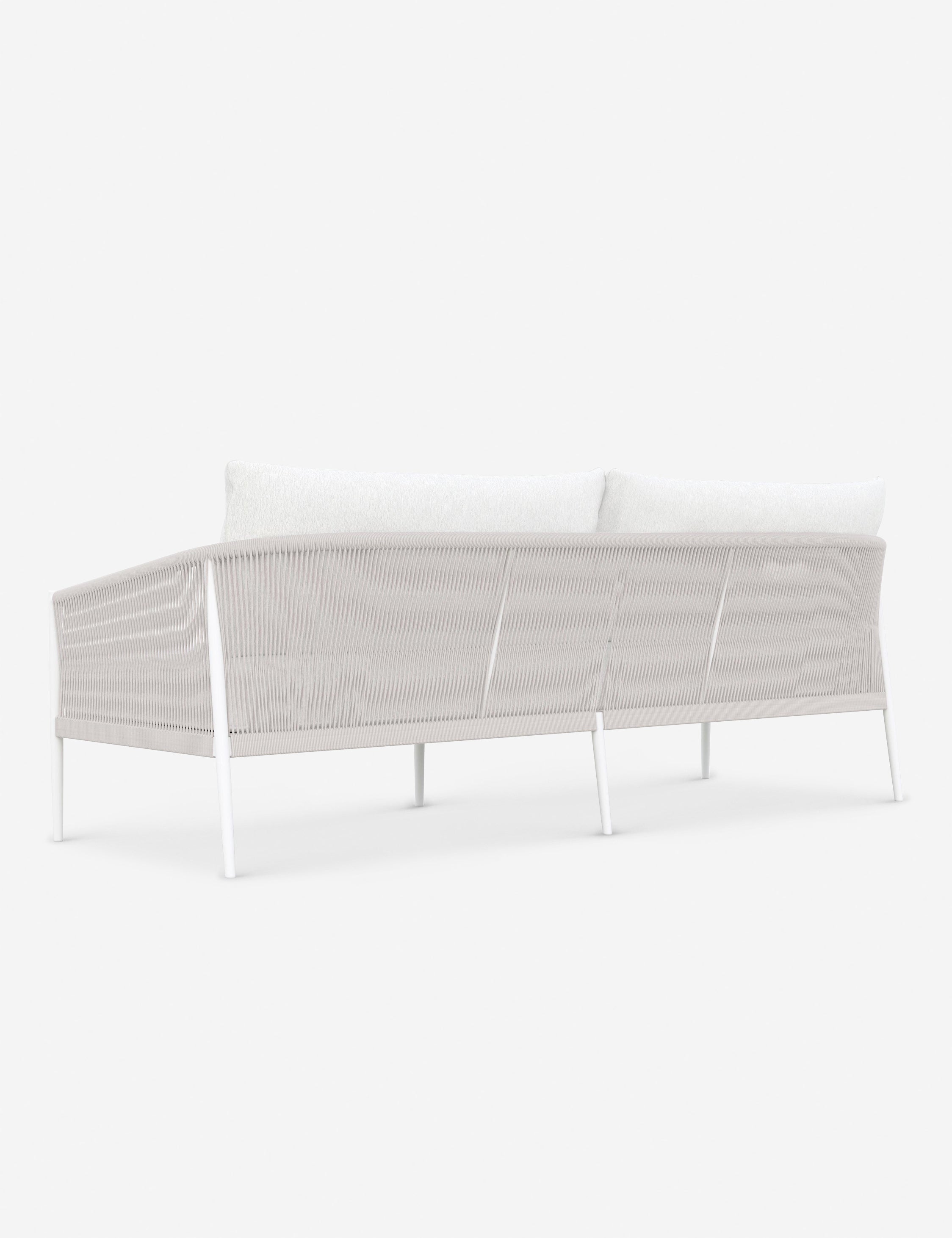 Esparza Indoor Outdoor Sofa - Water-Resistant & Durable Patio Furniture for Living Room, Garden, or Balcony