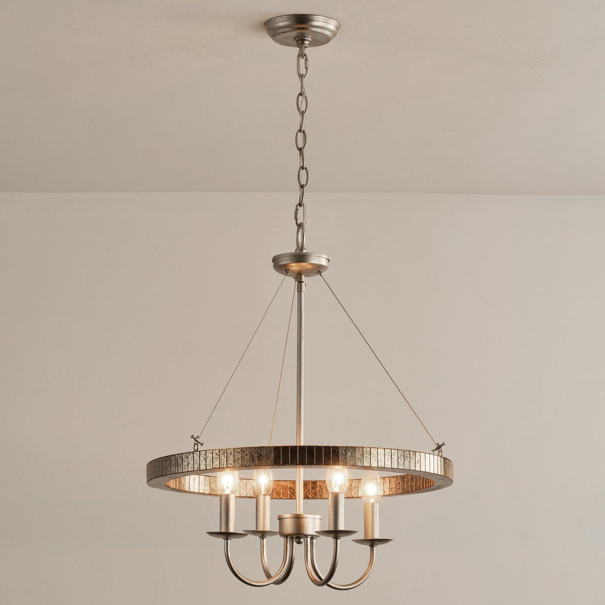 Modern 4-Light Iron Pendant Lighting with Acrylic Lens - Perfect for Kitchen Island, Dining Room, and Living Room Decor