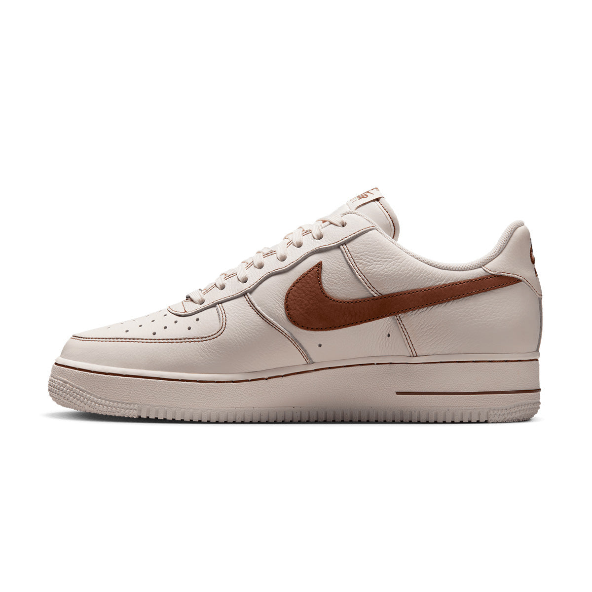 Nike Air Force 1 '07 LV8 Men's Sneakers in Ivory Brown - Classic Basketball Shoes for Casual Wear & Street Style