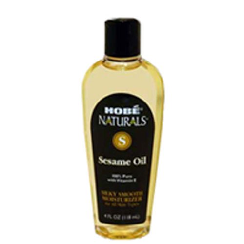 Pure Organic Sesame Beauty Oil for Skin & Hair - Cold Pressed, Natural Moisturizer & Hair Treatment - Perfect for Massage, Aromatherapy & DIY Beauty Recipes