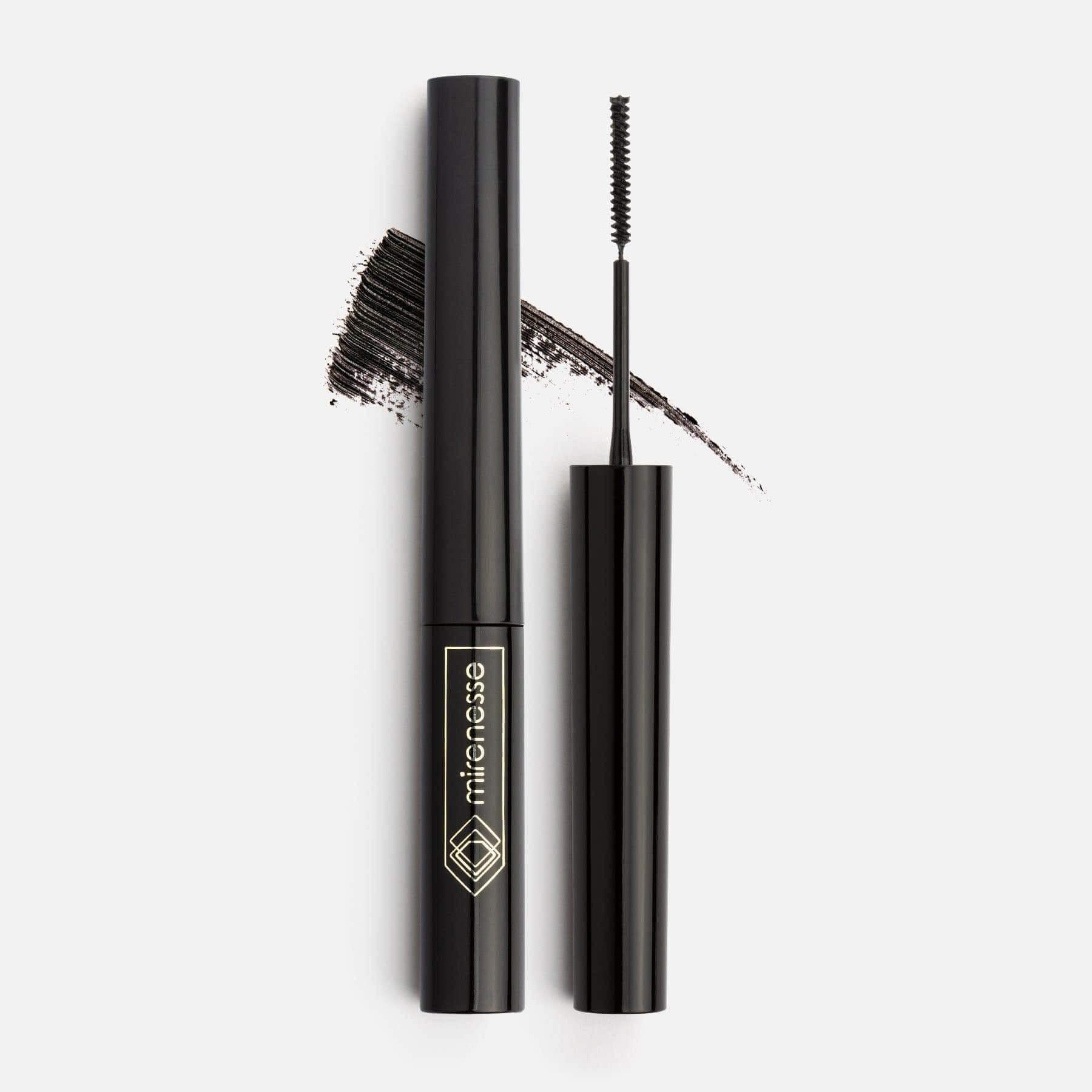 24Hr Waterproof Lash Whip Mascara with Micro Brush - Black Volumizing & Lengthening Mascara for Dramatic Eye Look - Perfect for Daily Wear, Parties & Special Occasions