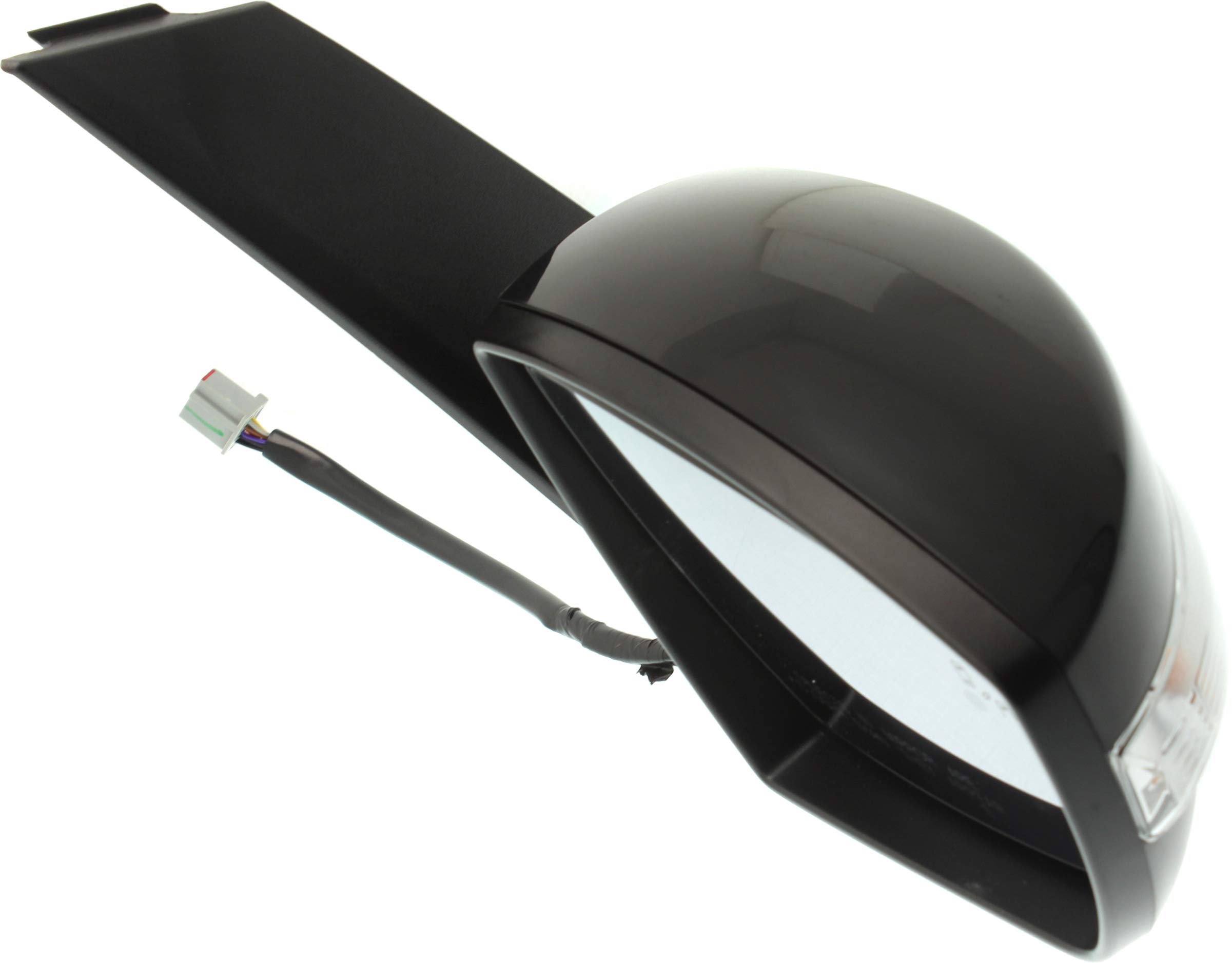 2017-2018 Ford C-Max Passenger Side Heated Power Glass Mirror with Blind Spot Detection & Signal Light | Garage-Pro Replacement | Enhanced Safety for Highway Driving & Parking