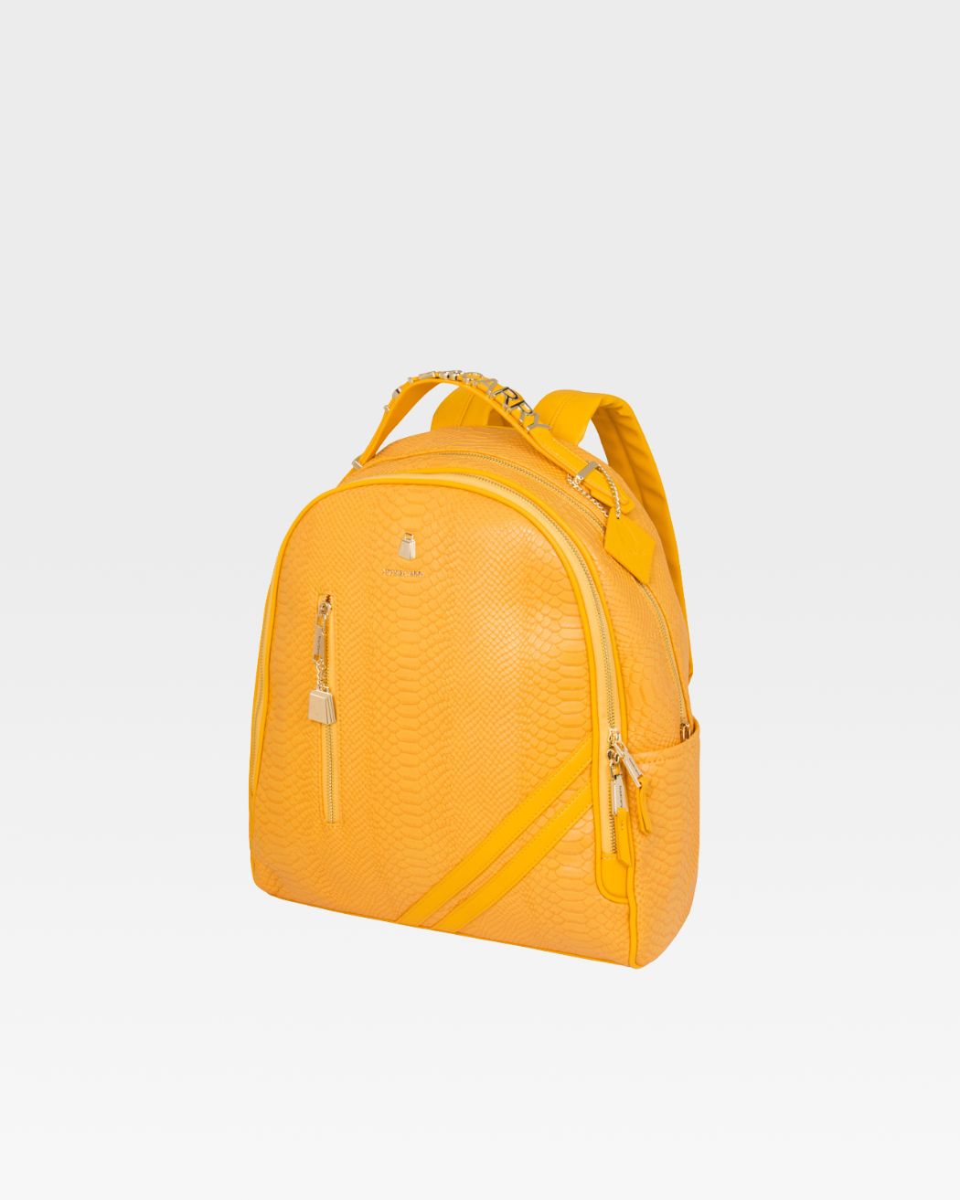 Apollo 1 BFF Backpack in Mustard Yellow - Stylish Waterproof College Backpack for Women & Girls - Perfect for School, Travel, and Everyday Use