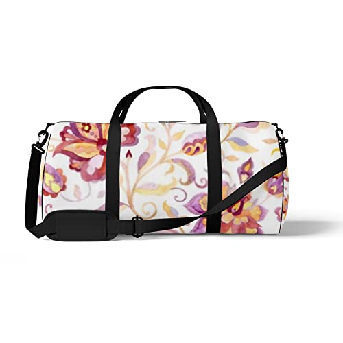 Watercolor Fantasy Paisley Florals