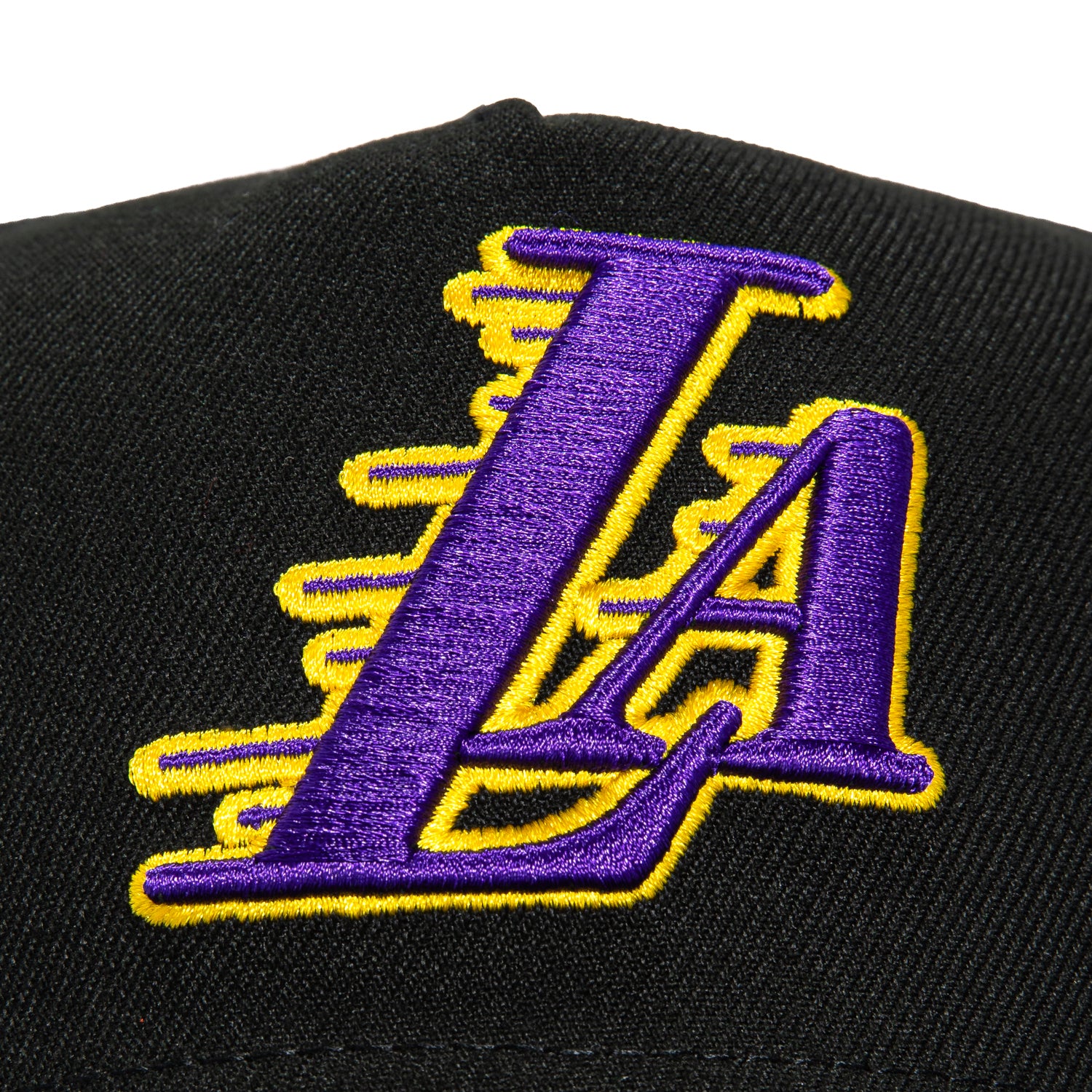New Era 9Forty A-Frame Los Angeles Lakers Snapback Cap - Black, Purple & Gold Motion Hat for Men | NBA Basketball Fan Gear & Streetwear Accessories