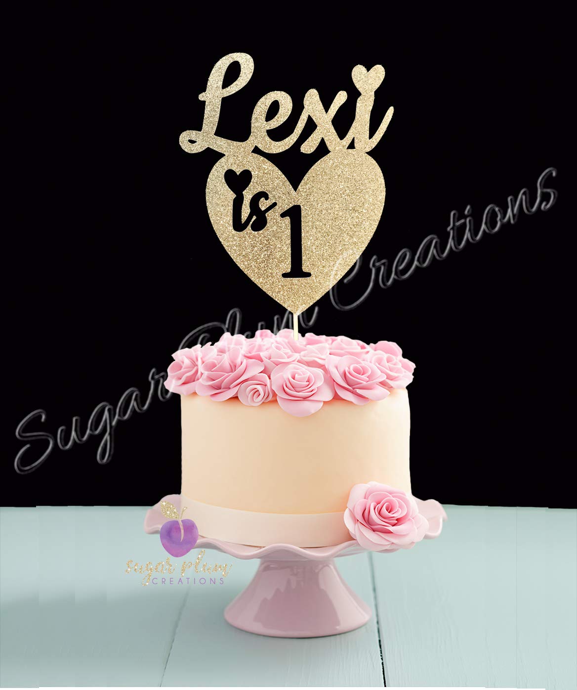 Personalized Custom Birthday Cake Topper - Unique Edible Cake Decorations for Weddings, Anniversaries & Special Celebrations