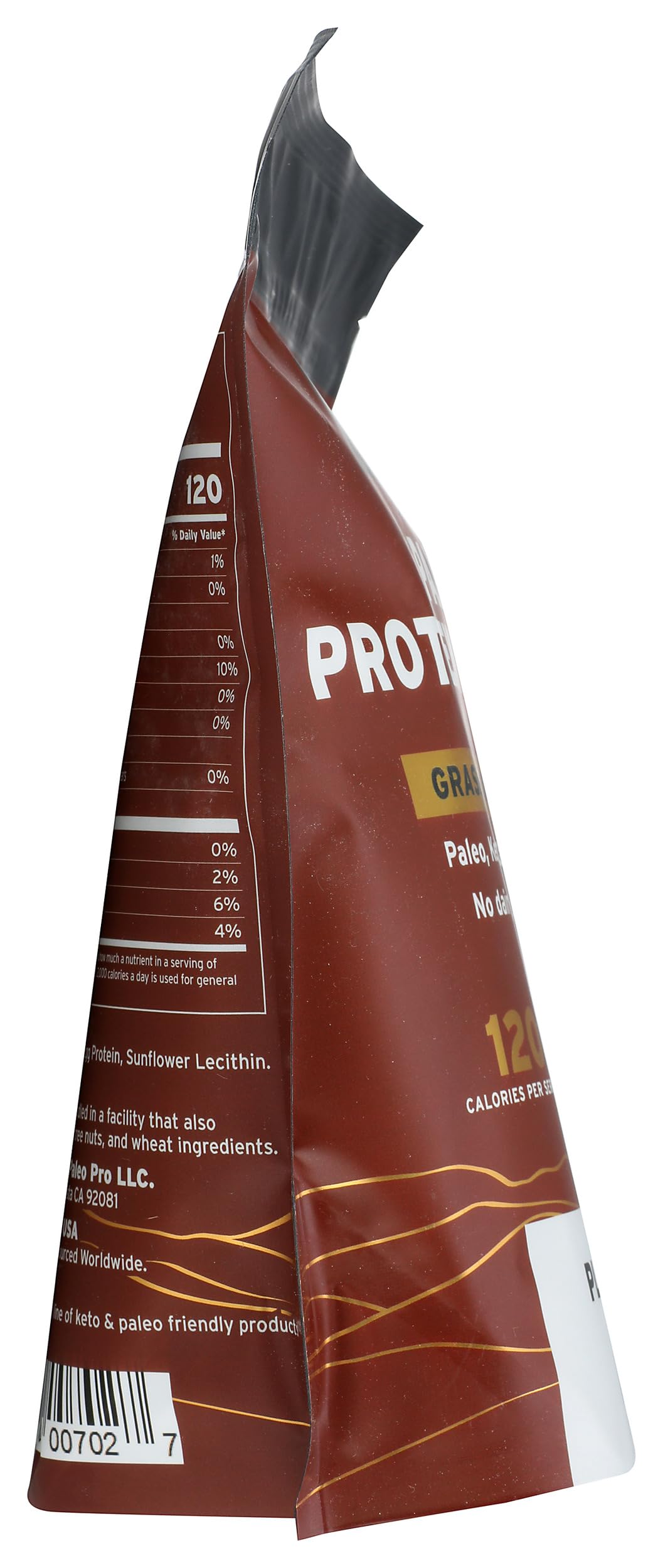 PaleoPro Grass-Fed Protein Powder - Pasture Raised, Cage-Free, Gluten & Dairy Free | No Sugar, Soy, Grains or Net Carbs | Paleo & Keto Friendly Protein Supplement - 15 Servings (16 oz, Unflavored) for Post-Workout Recovery & Healthy Lifestyle