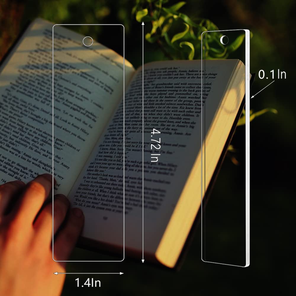 Inspirational Bookmark Gifts for Women - Motivational Reading Accessories for Book Lovers, Sisters, Daughters & Friends - Perfect for Book Clubs, Birthday Presents & Reading Enthusiasts