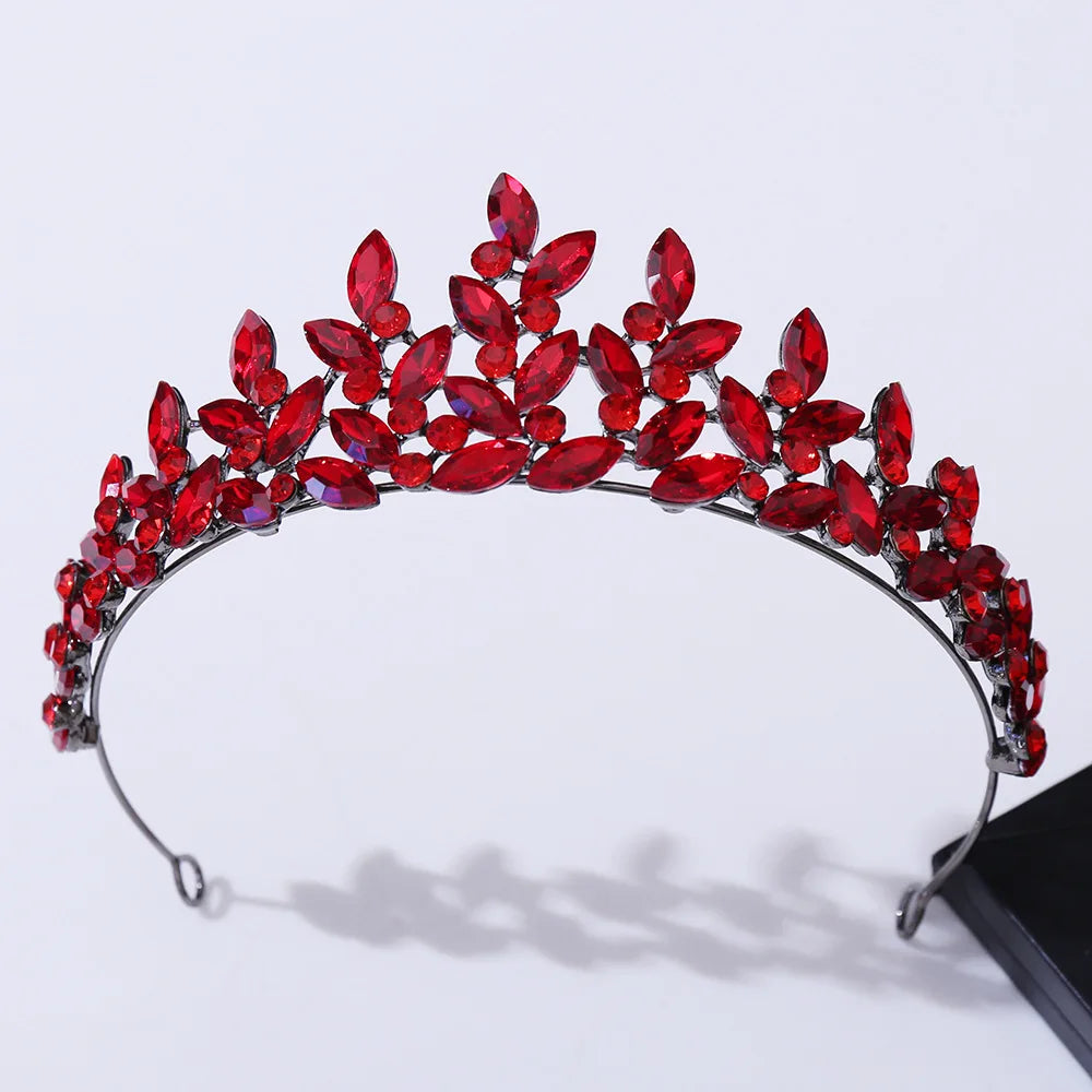 Stunning Stellar Charmed Precious Tiara Crown for Women - Elegant Bridal, Prom, Pageant, and Wedding Accessories