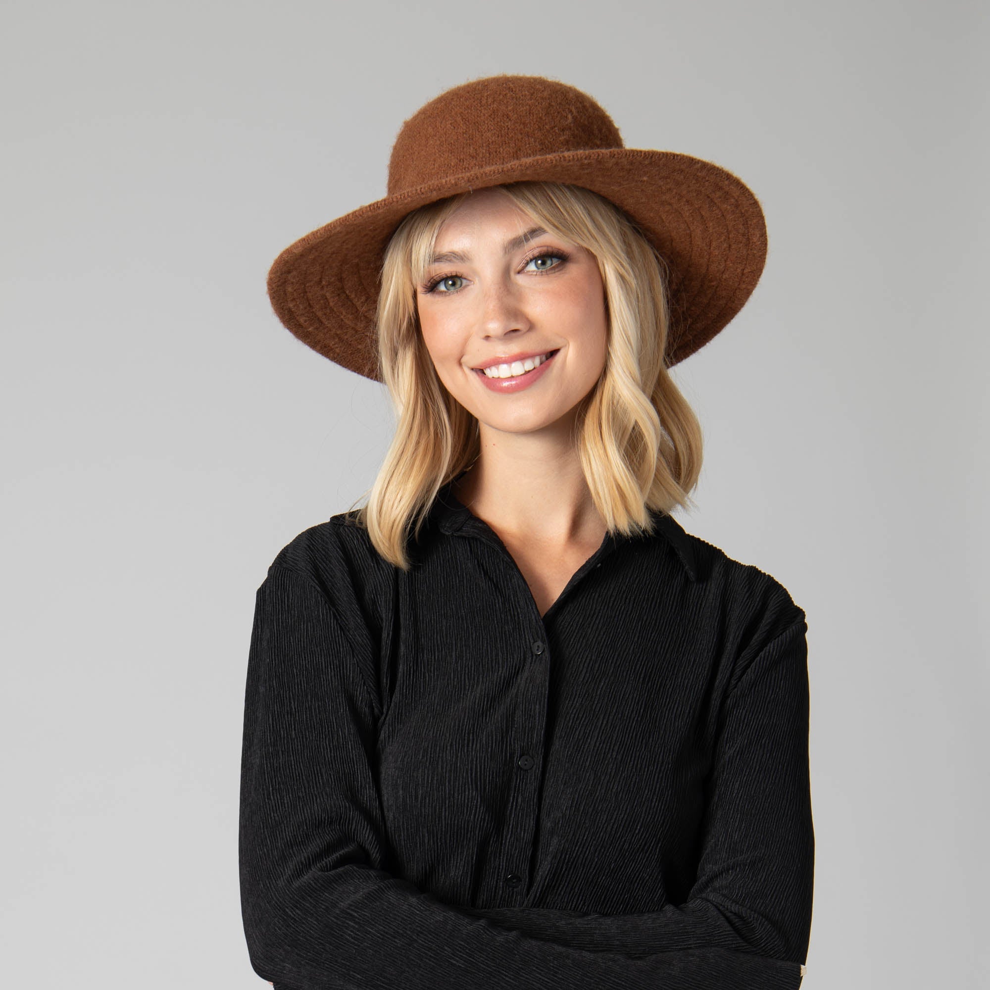 Morning Dew Packable Floppy Hat for Women - Wide Brim Sun Hat UV Protection - Perfect for Beach, Travel, and Outdoor Activities