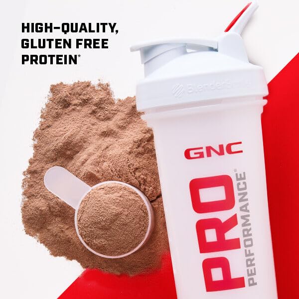 GNC Pro Performance 100% Whey Protein Powder - Vanilla Cream Flavor, 4.8 lb (68 Servings) for Muscle Recovery & Post-Workout Nutrition | Gym Supplement for Athletes & Bodybuilders