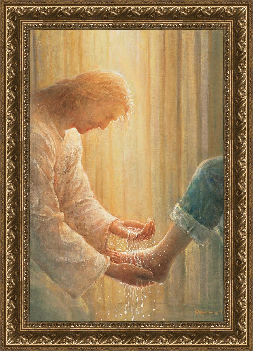 Sanctification By Yongsung Kim - Christian Wall Art & Home Decor for Living Room, Bedroom, Office - Inspirational Religious Painting for Faith-Based Interiors