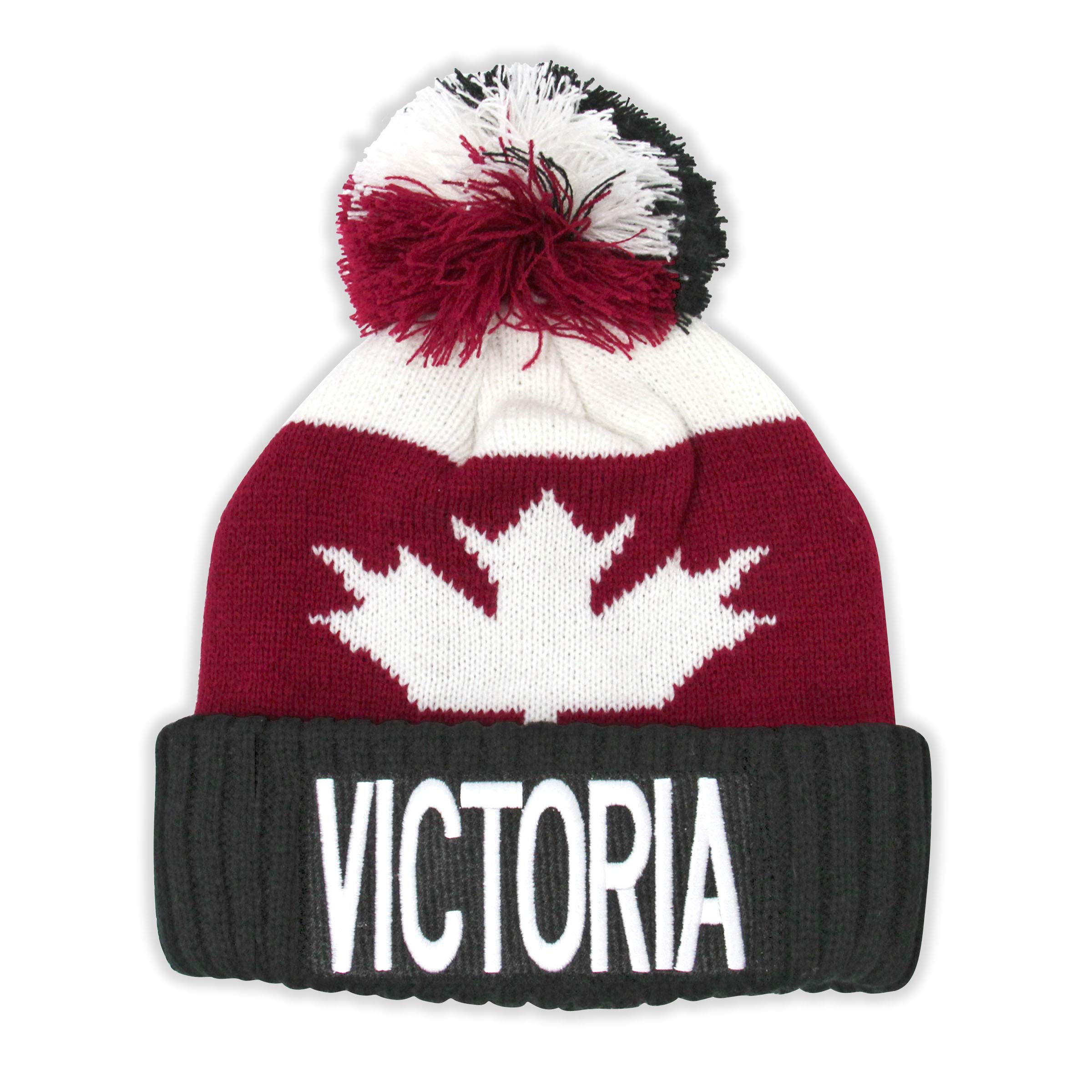 Victoria Sport Warm Winter Hat Beanie - Soft Fleece Lined Cold Weather Beanie for Men & Women - Perfect for Skiing, Snowboarding & Outdoor Adventures in Canada & Cold Climates
