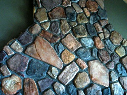 5-Piece Large Flagstone and Fieldstone Mold Set OAF-02 - Perfect for DIY Garden Paths, Patio Stones, and Landscape Projects