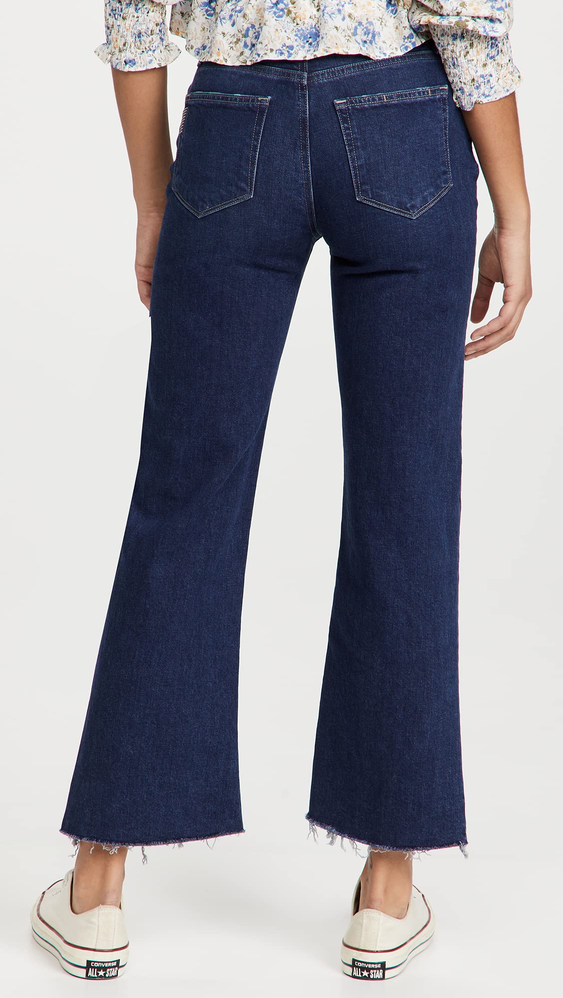 PAIGE Women's Leenah High-Rise Ankle Jeans - Slim Fit Stretch Denim for Casual & Work Outfits | Perfect for Everyday Wear & Office Style