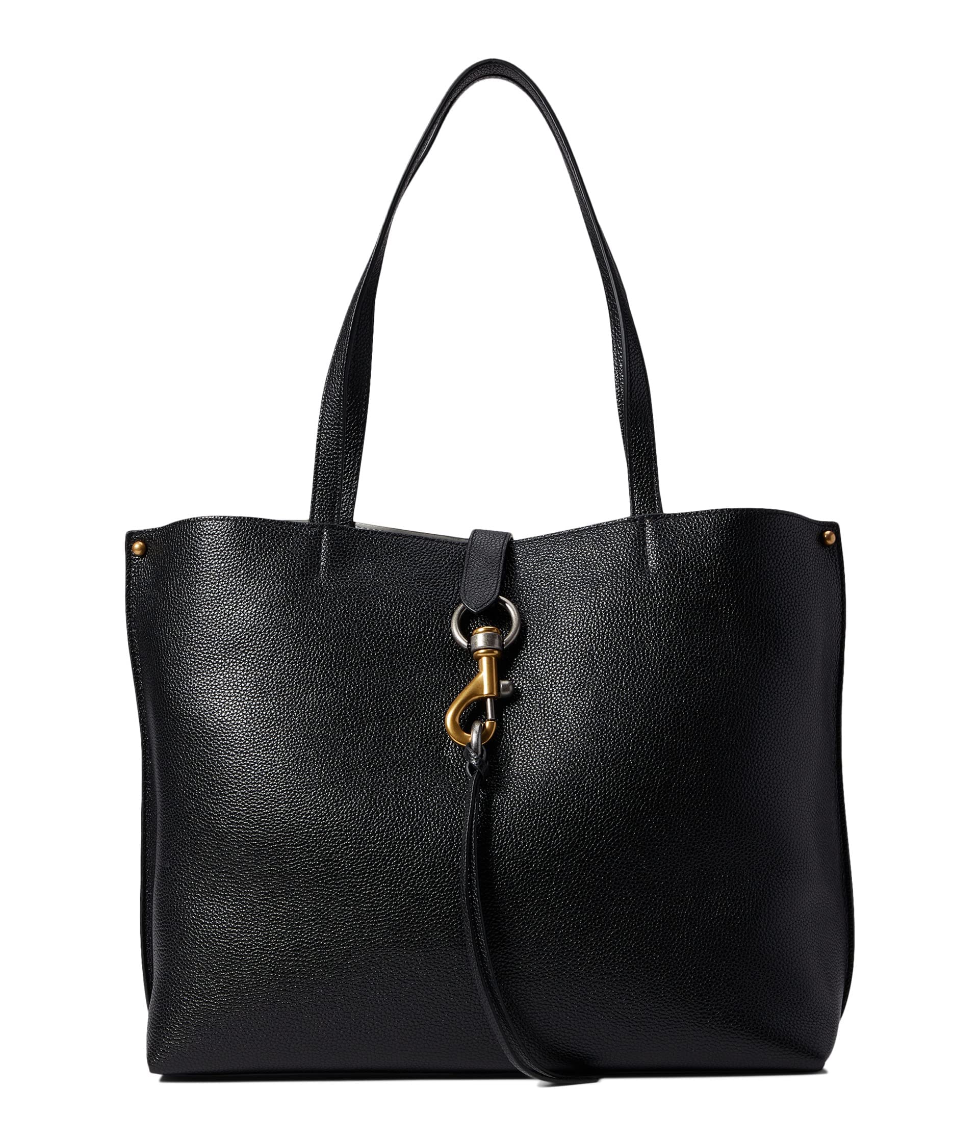 Rebecca Minkoff Women's Megan Large Leather Tote Bag - Stylish Work Purse for Office, Travel & Everyday Use