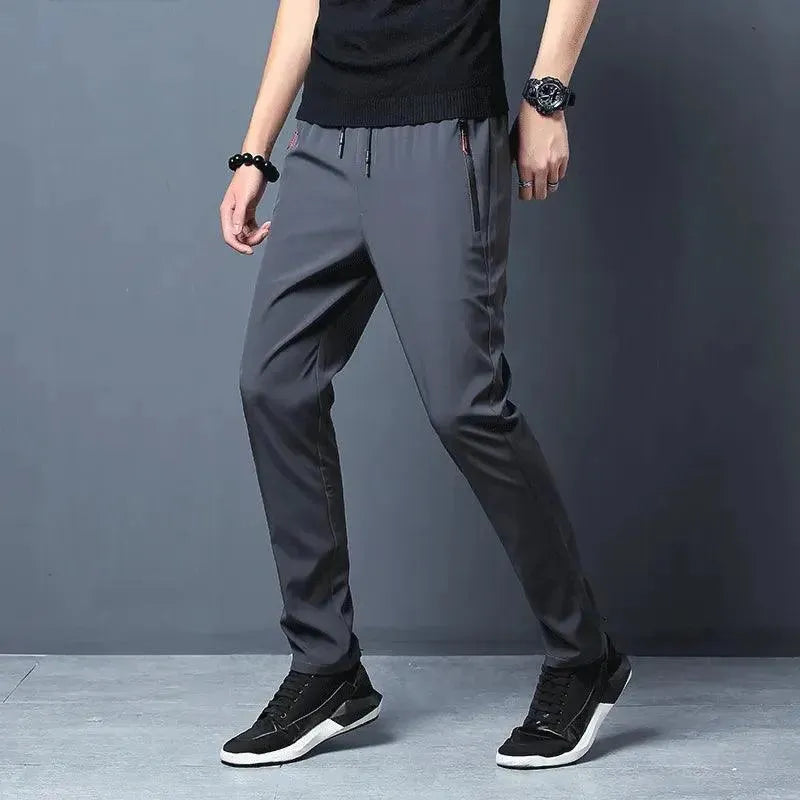 Men's Stretch Slim Fit Casual Sweatpants - Comfortable Joggers for Gym, Lounge & Everyday Wear