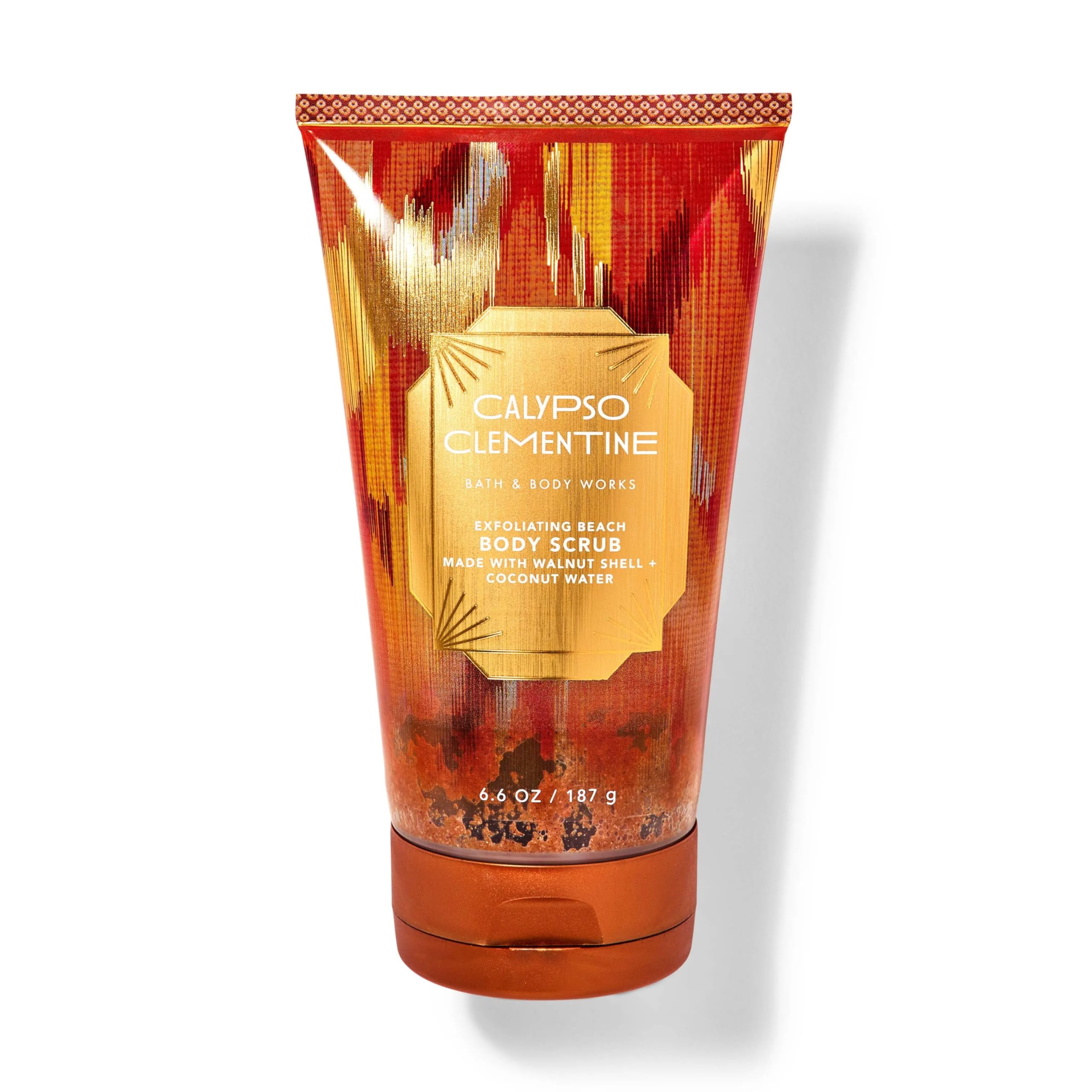 Bath & Body Works Creamy Body Scrub 6.6 oz - Exfoliating & Moisturizing Citrus Body Scrub with Calypso Clementine Scent | Perfect for Shower, Spa & Self-Care Routine