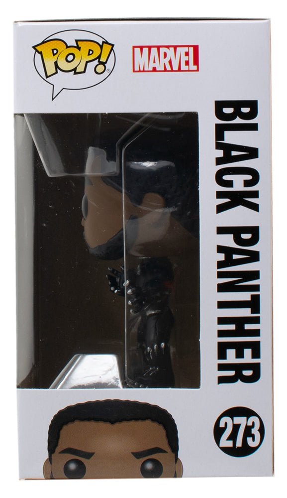 Marvel Black Panther Funko Pop! Vinyl Figure #273 - Collectible Action Figure for Marvel Fans | Perfect for Display, Gifts, and Comic Book Collections
