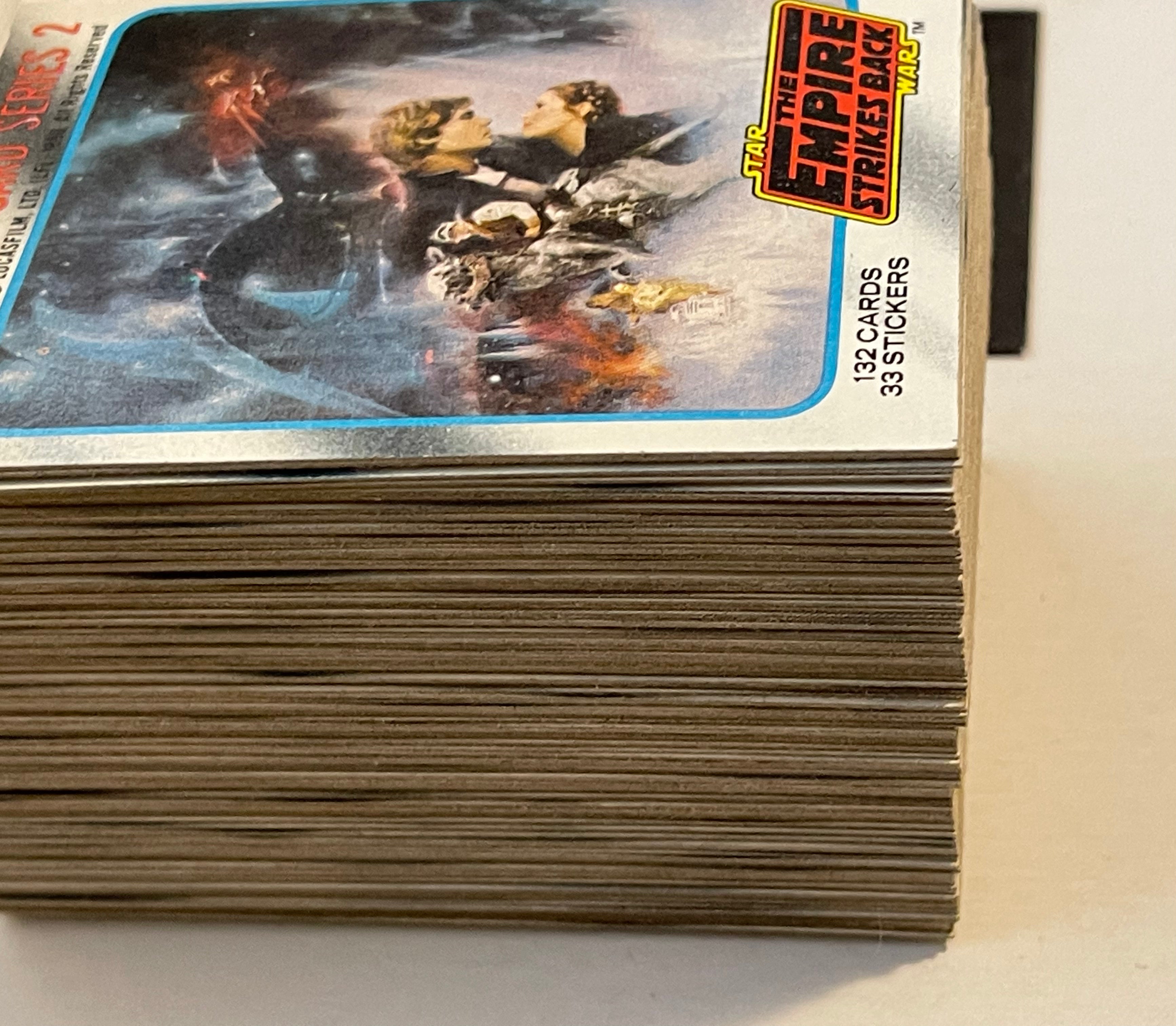 Empire Strikes Back Trading Cards & Stickers Set (1981) - High Grade Condition - Vintage Star Wars Collectibles for Display & Investment