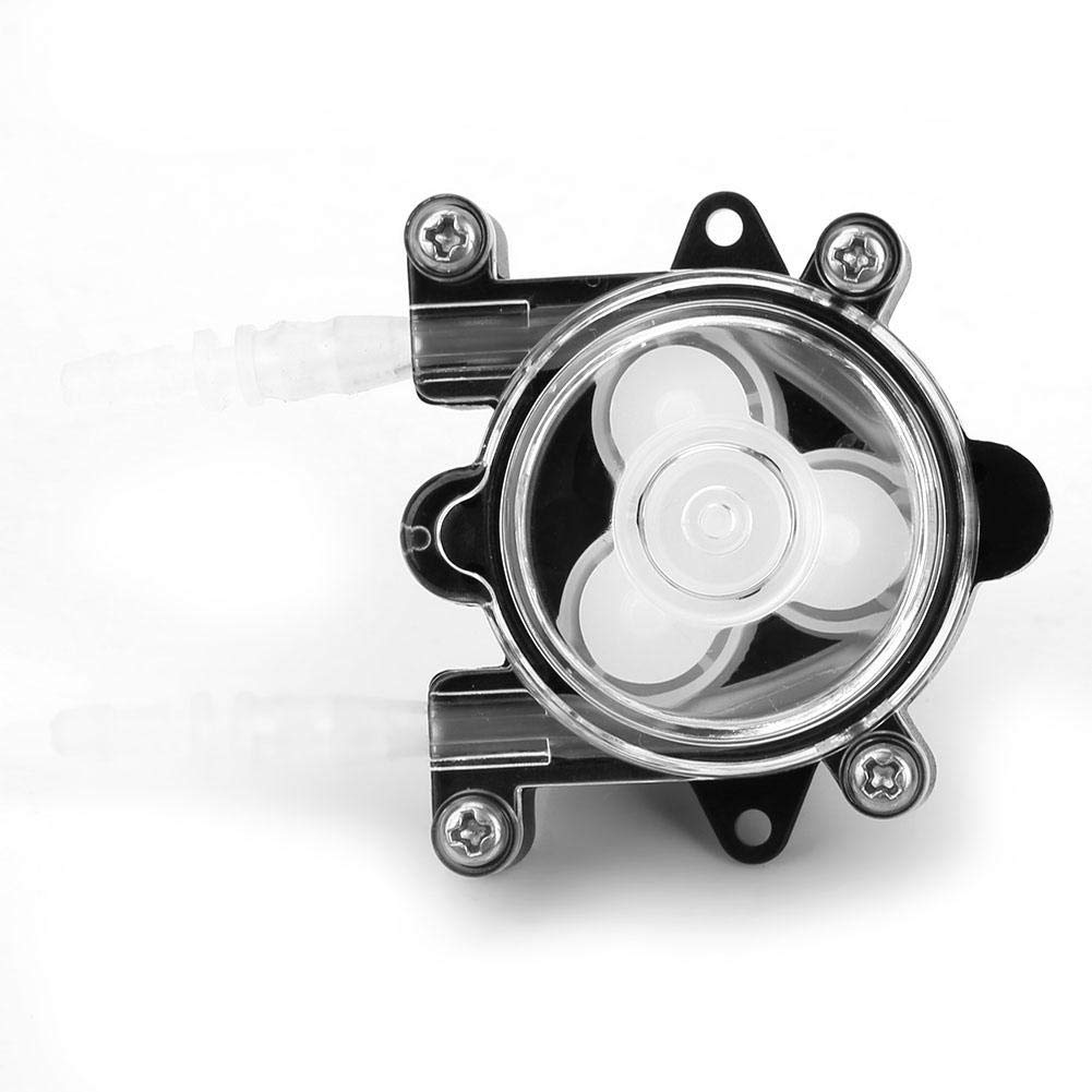 6V Peristaltic Pump for Lab & Aquarium - 65-150ml/min Flow Rate, Low Noise, ID3mmxOD5mm Tubing - Ideal for Biochemical Analysis, Pharmacy, Water Treatment & Home Aquariums