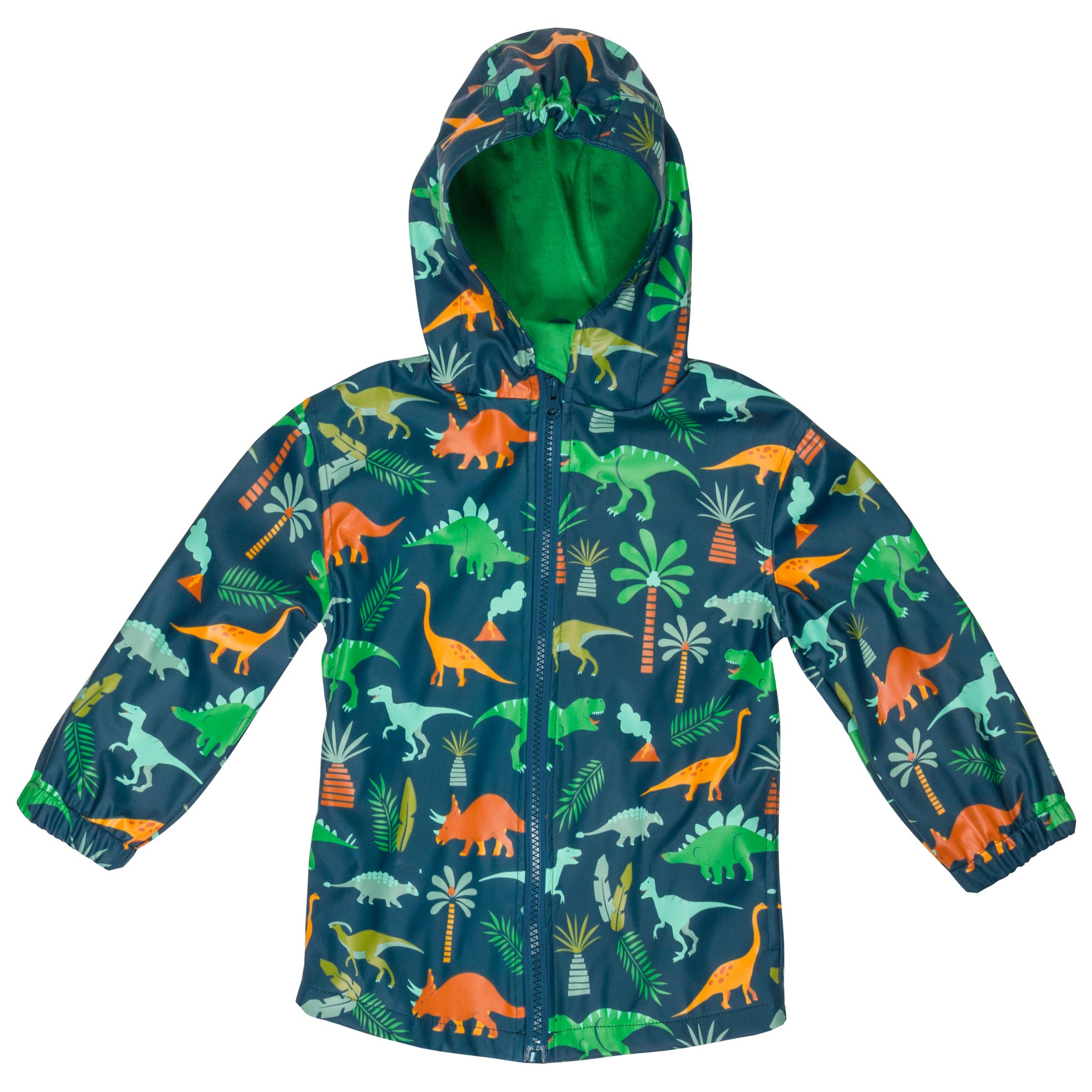 Stephen Joseph Baby Girls Waterproof Raincoat - Cute & Stylish Toddler Rain Jacket for Outdoor Play, Park Visits & Rainy Day Adventures