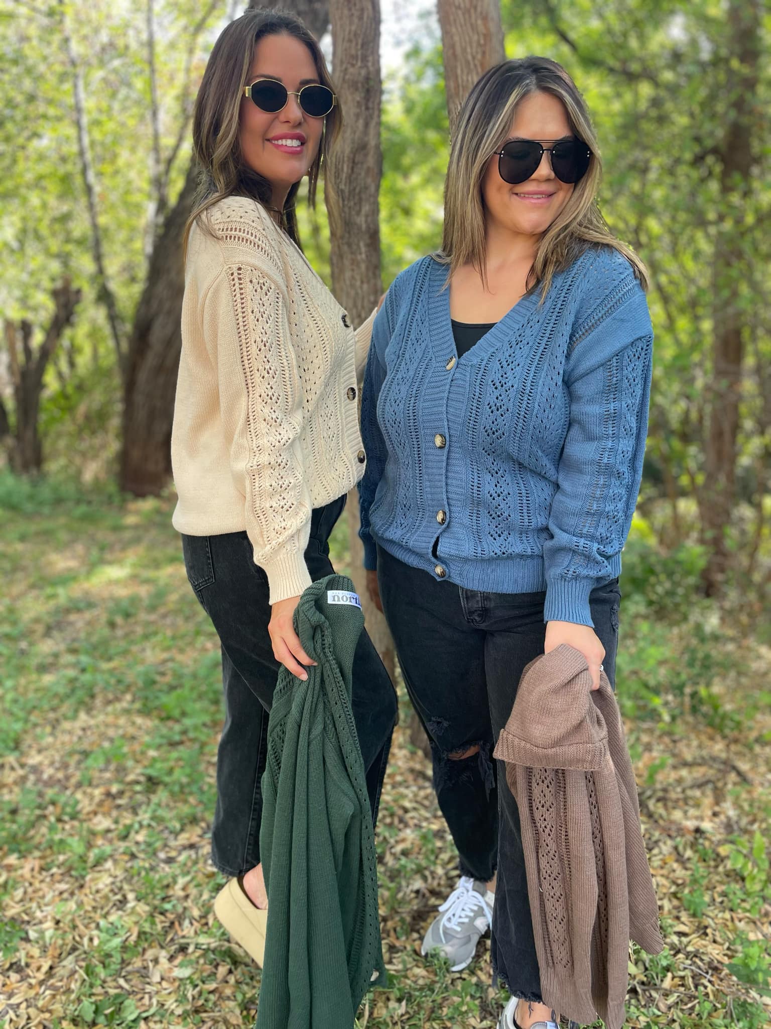 PREORDER: Austin Button Cardigan for Women - 4 Color Options (Beige, Black, Navy, Gray) | Cozy Fall & Winter Layering Piece for Office, Dates & Casual Outings
